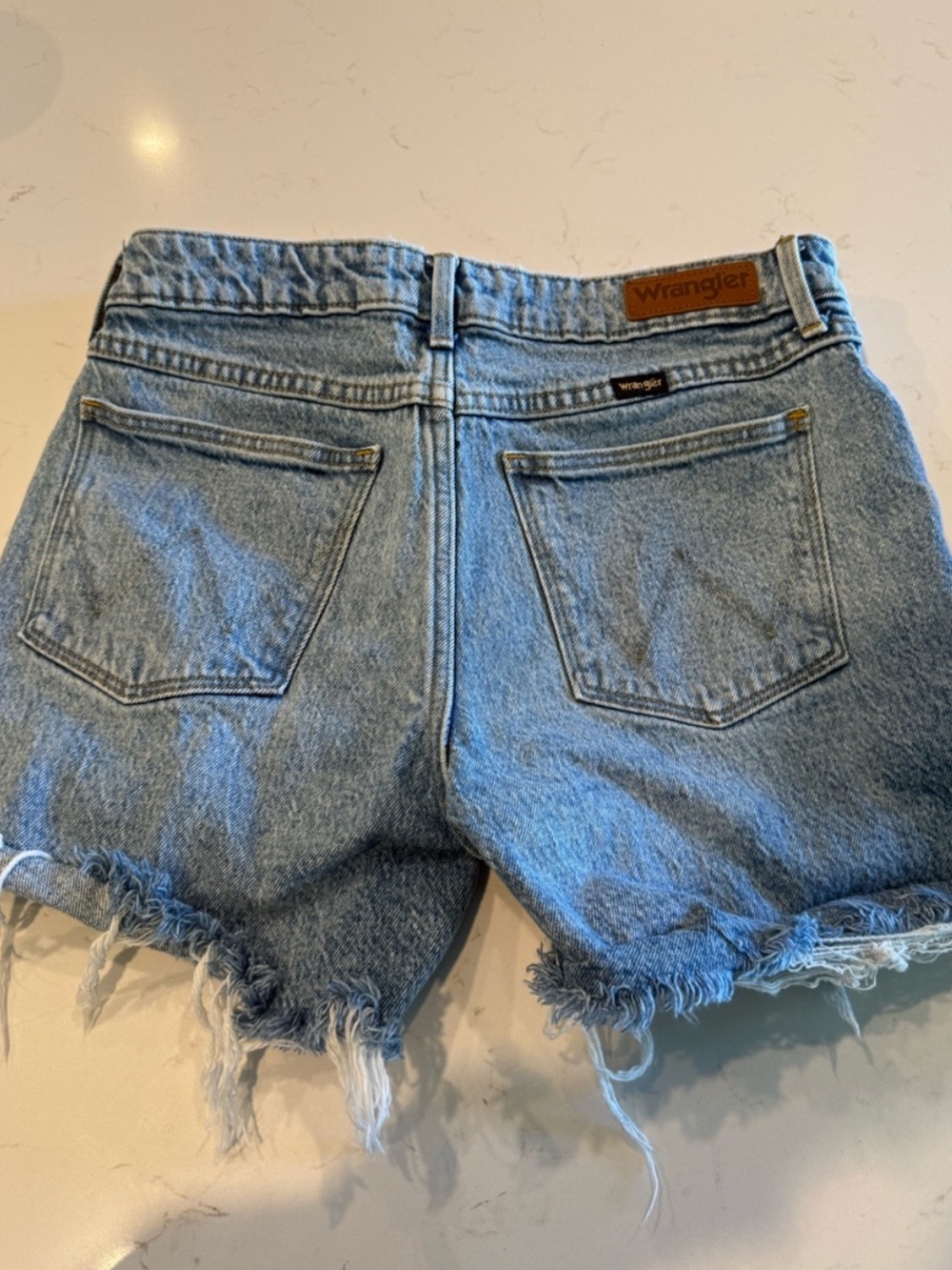 Wrangler Denim Roll Shorts Size 2